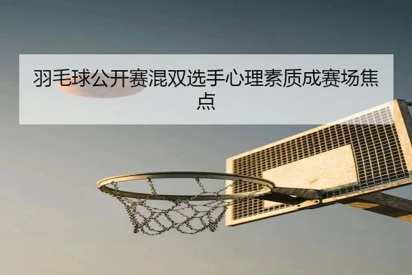 羽毛球公开赛混双选手心理素质成赛场焦点